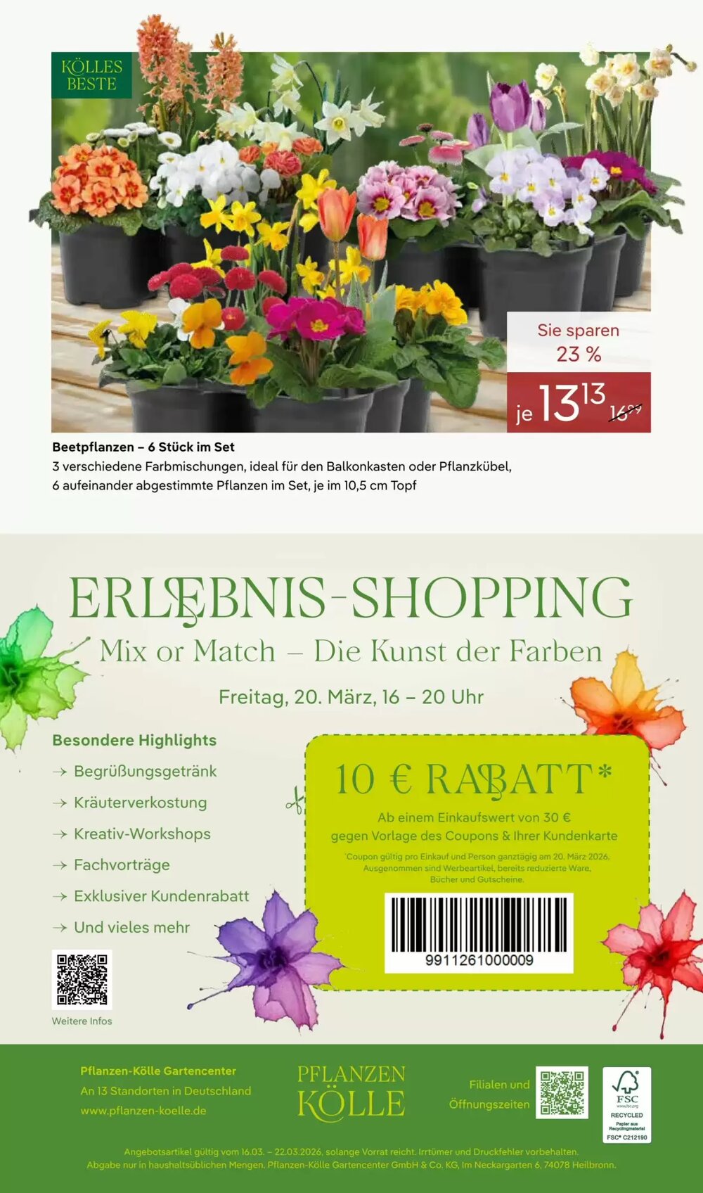 Pflanzen Kölle Prospekt (ab 16.03.2026) zum Blättern - Seite 14
