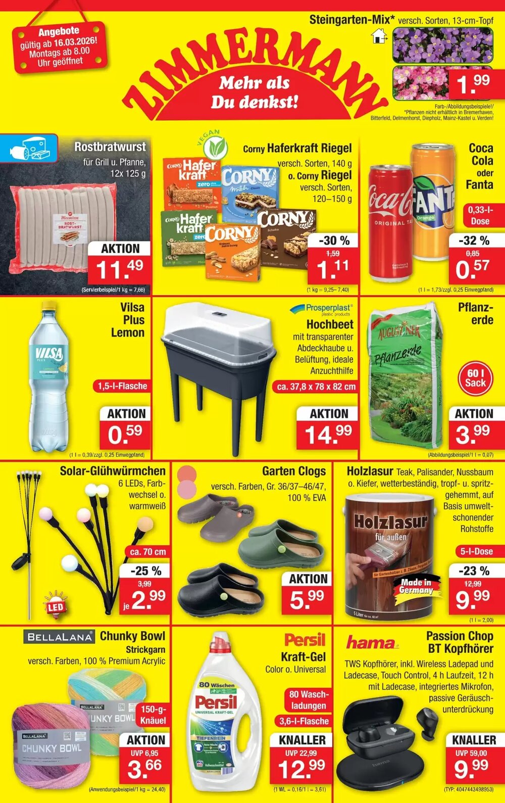 Zimmermann Prospekt (ab 16.03.2026) zum Blättern - Seite 1