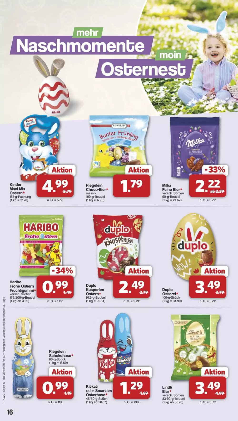 Famila Nord West Prospekt (ab 16.03.2026) zum Blättern - Seite 22