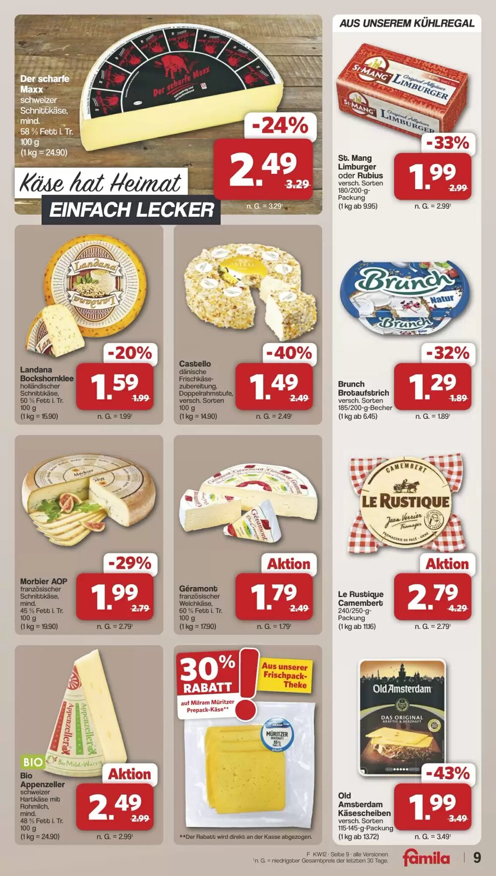 Famila Nord West Prospekt (ab 16.03.2026) zum Blättern - Seite 9