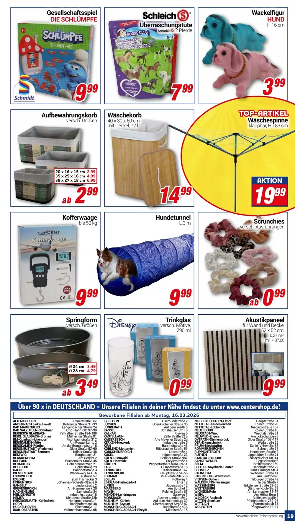 CENTERSHOP Prospekt (ab 16.03.2026) zum Blättern - Seite 19
