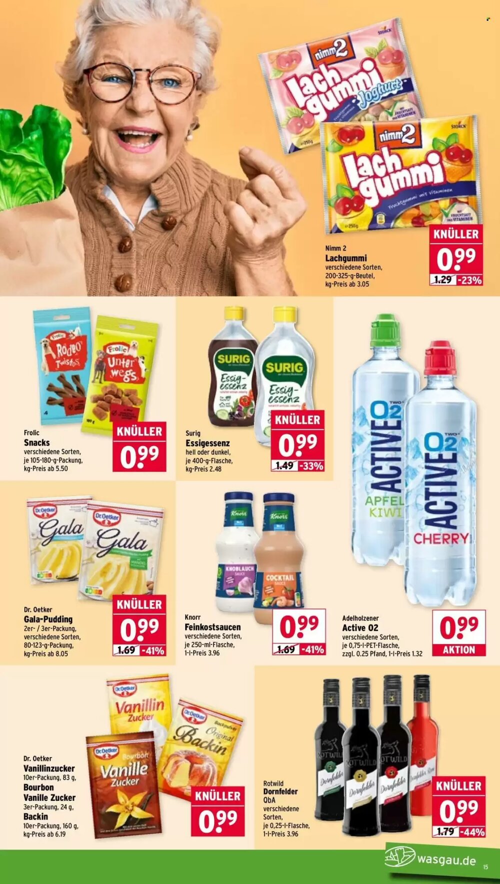 Wasgau Prospekt (ab 16.03.2026) zum Blättern - Seite 15