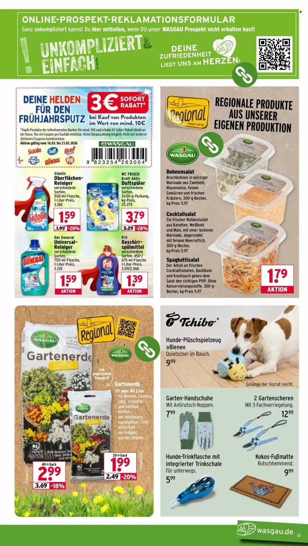 Wasgau Prospekt (ab 16.03.2026) zum Blättern - Seite 25