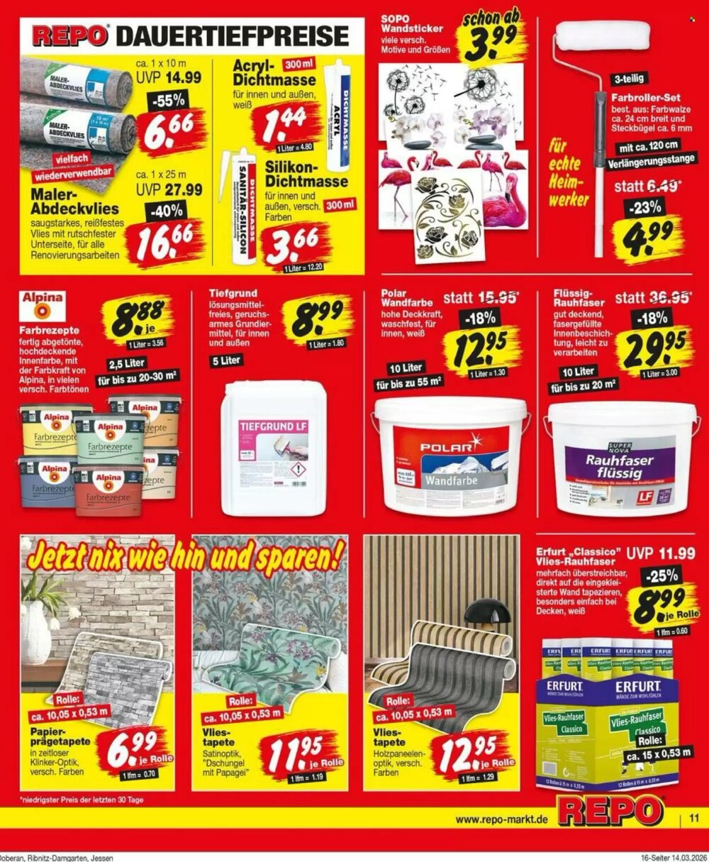 Repo Markt Prospekt (ab 16.03.2026) zum Blättern - Seite 11