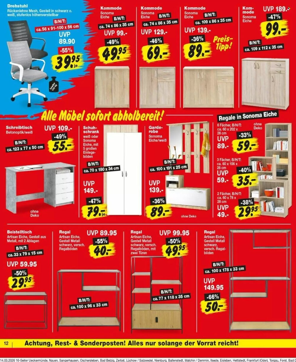 Repo Markt Prospekt (ab 16.03.2026) zum Blättern - Seite 12