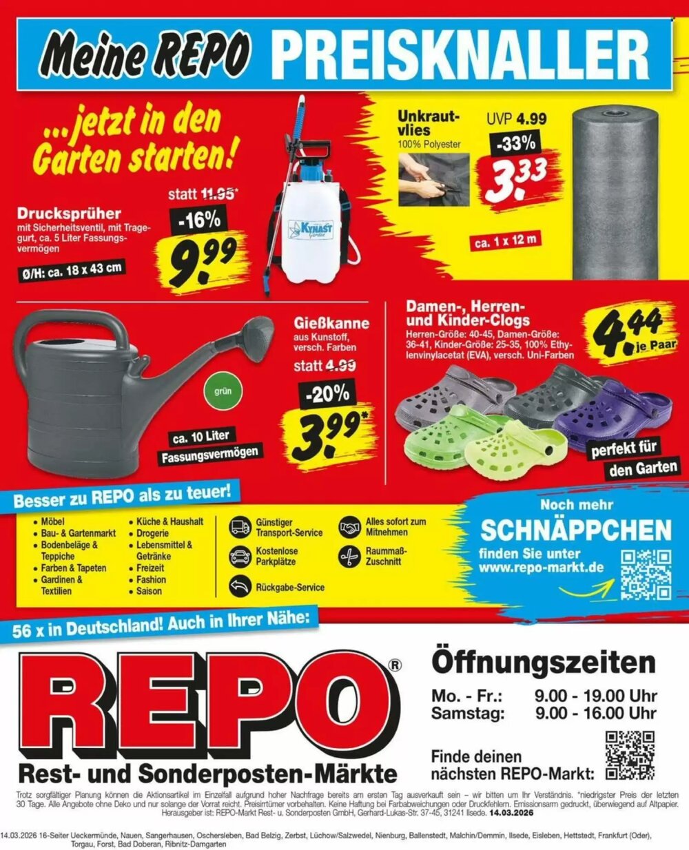 Repo Markt Prospekt (ab 16.03.2026) zum Blättern - Seite 16