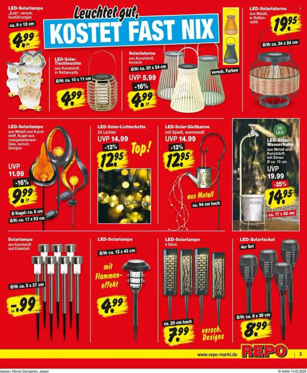 Repo Markt Prospekt (ab 16.03.2026) zum Blättern - Seite 5