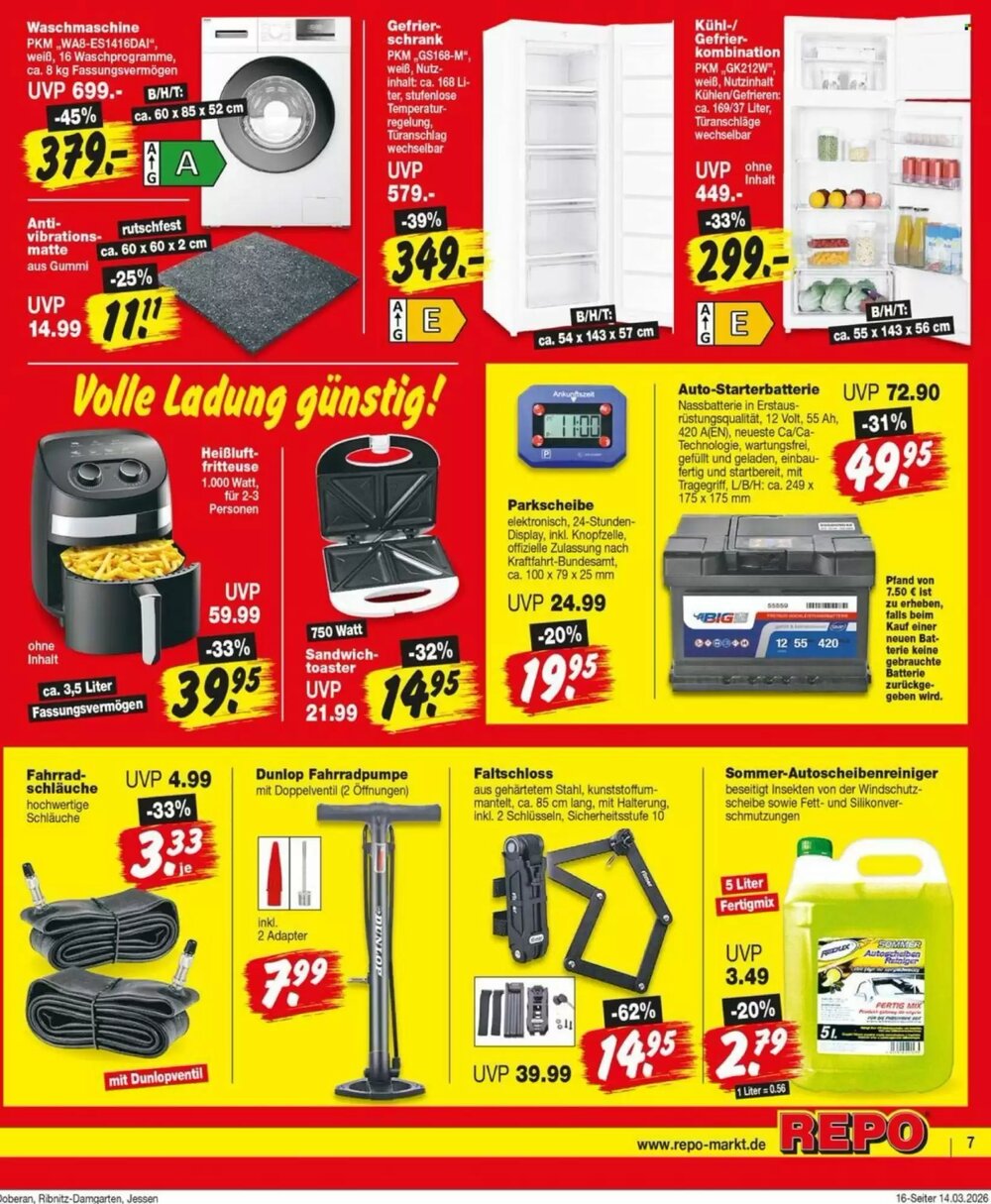 Repo Markt Prospekt (ab 16.03.2026) zum Blättern - Seite 7