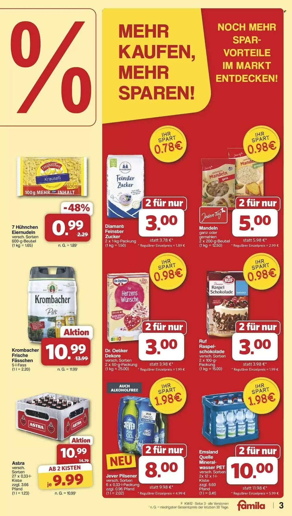 Famila Nord Ost Prospekt (ab 16.03.2026) zum Blättern - Seite 3