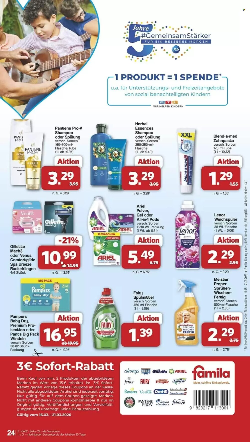 Famila Nord Ost Prospekt (ab 16.03.2026) zum Blättern - Seite 31