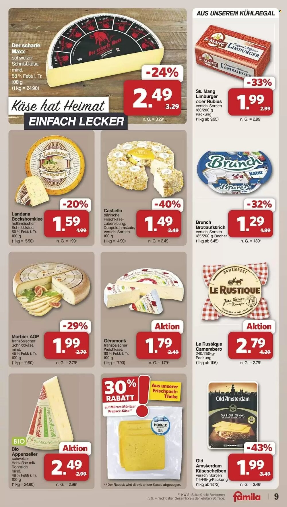 Famila Nord Ost Prospekt (ab 16.03.2026) zum Blättern - Seite 9