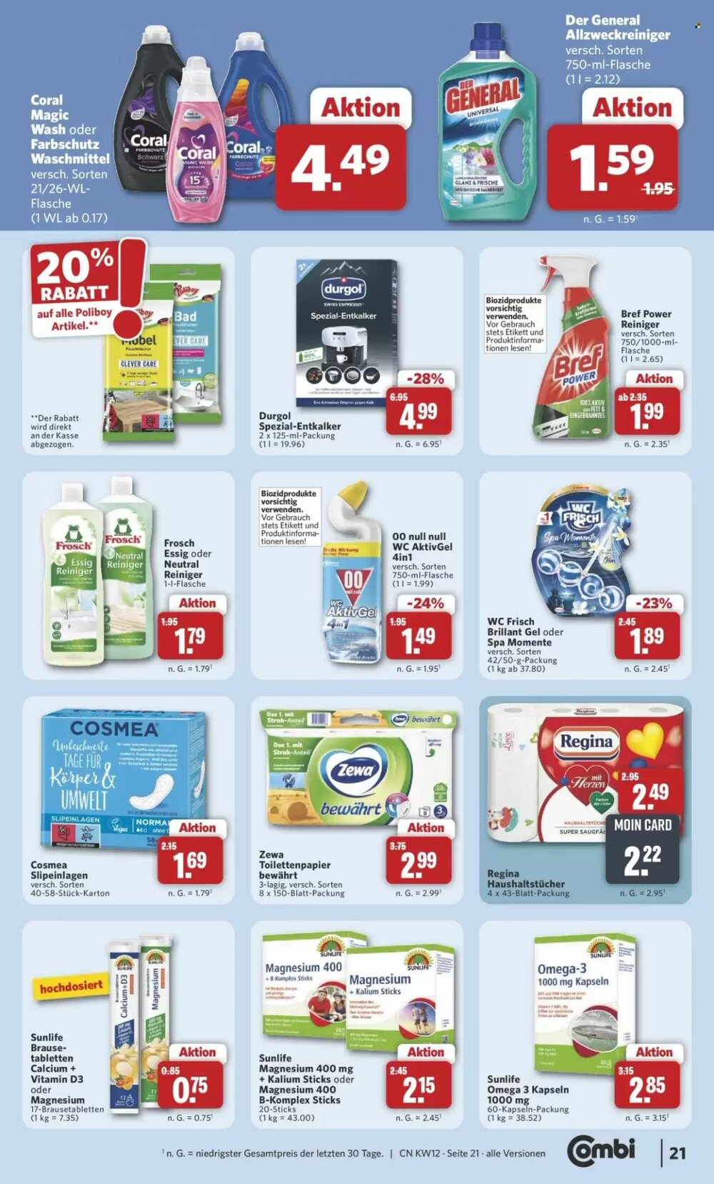 Combi Prospekt (ab 16.03.2026) zum Blättern - Seite 28