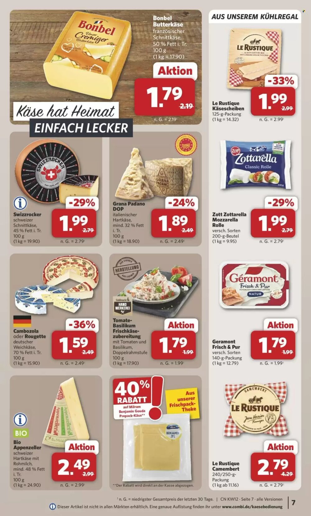 Combi Prospekt (ab 16.03.2026) zum Blättern - Seite 7