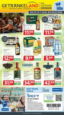 Getränkeland Prospekt (ab 16.03.2026) zum Blättern