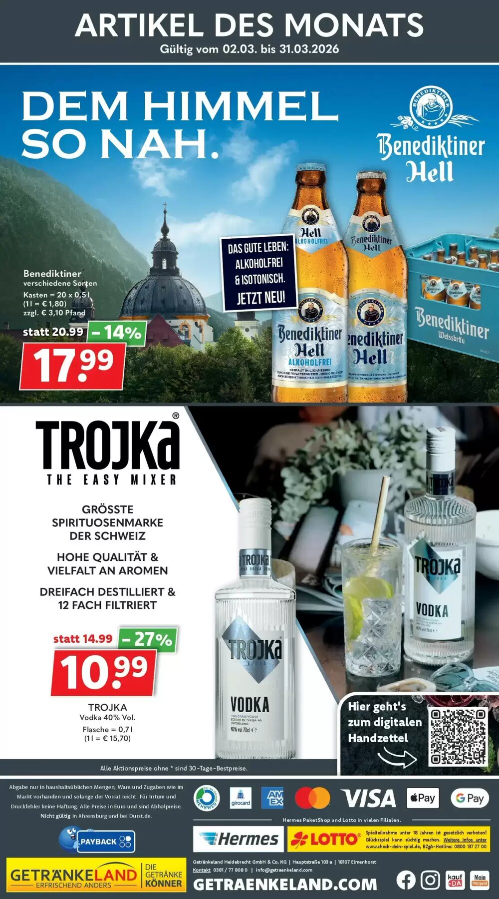 Getränkeland Prospekt (ab 16.03.2026) zum Blättern - Seite 8