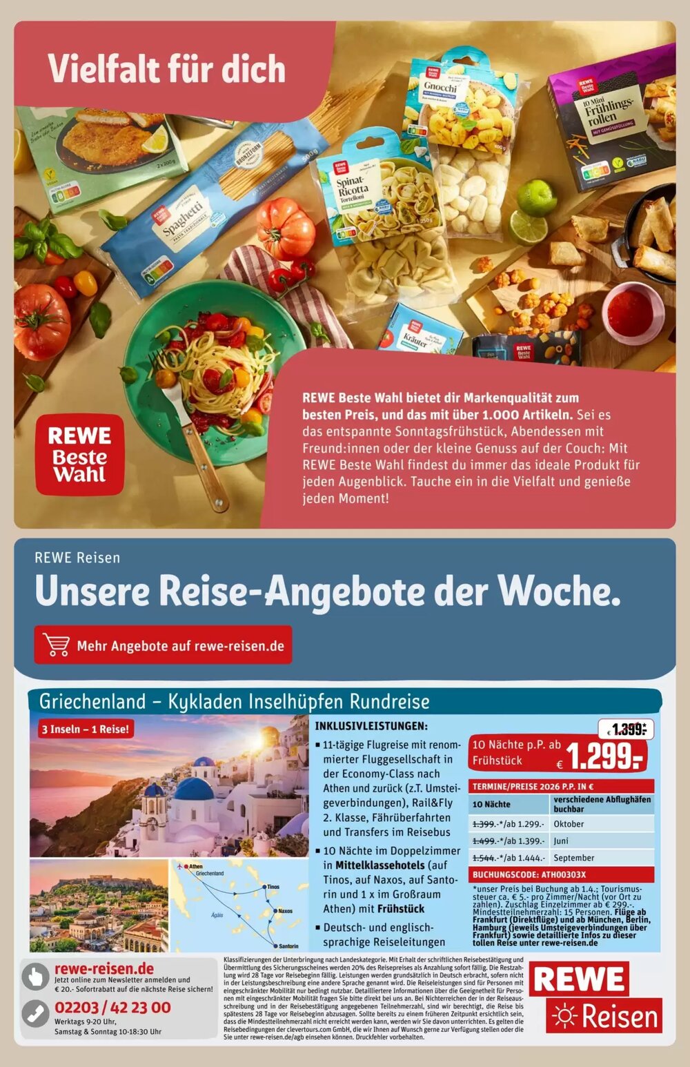REWE Center Prospekt (ab 16.03.2026) zum Blättern - Seite 23