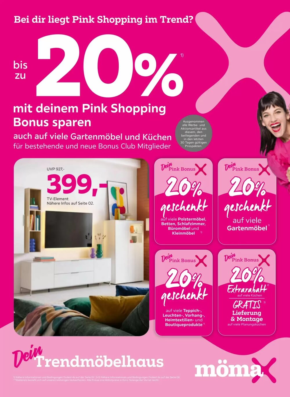 Mömax Prospekt (ab 16.03.2026) zum Blättern - Seite 1