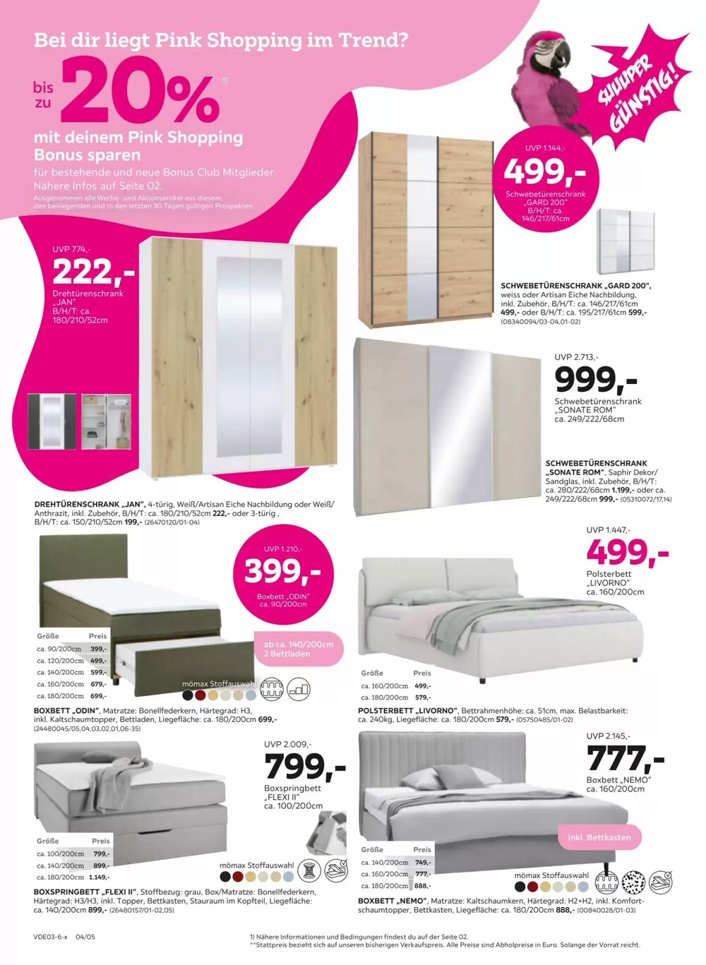 Mömax Prospekt (ab 16.03.2026) zum Blättern - Seite 4