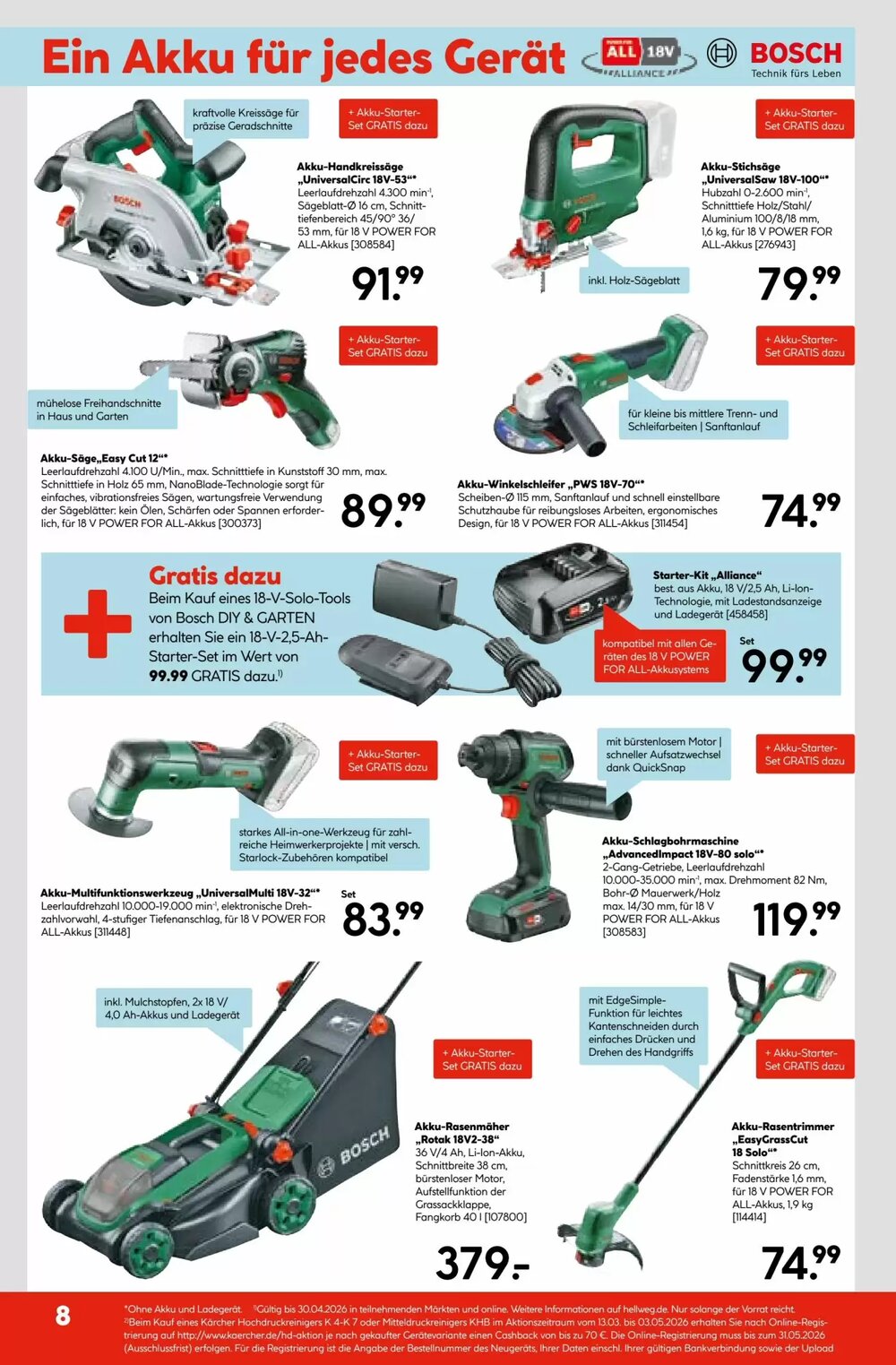 Hellweg Prospekt (ab 16.03.2026) zum Blättern - Seite 8