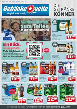 Getränke Quelle Prospekt (ab 16.03.2026) zum Blättern