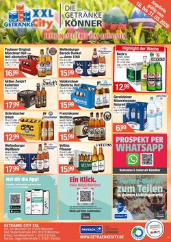 Getränke City Prospekt (ab 16.03.2026) zum Blättern