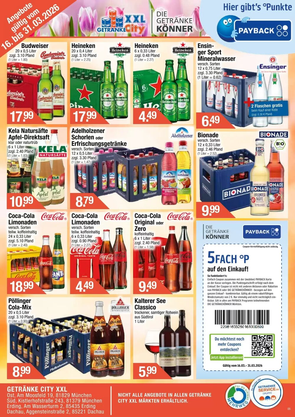 Getränke City Prospekt (ab 16.03.2026) zum Blättern - Seite 2