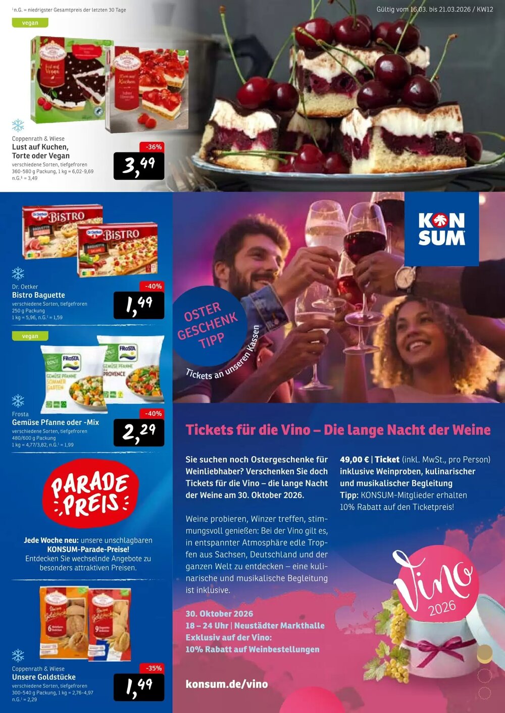 KONSUM Prospekt (ab 16.03.2026) zum Blättern - Seite 3