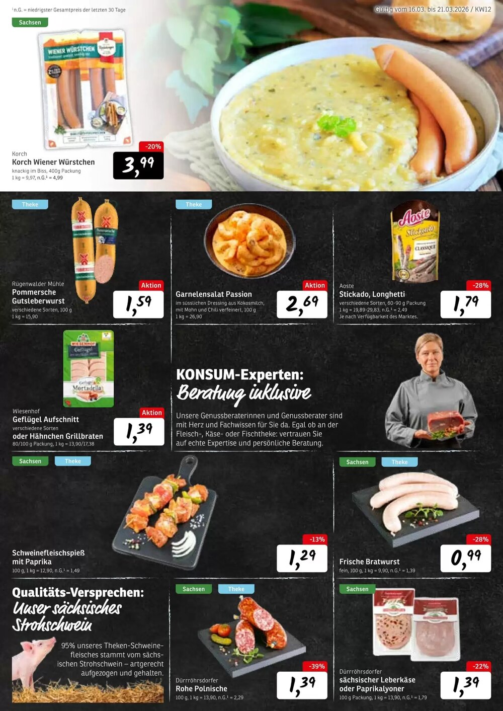 KONSUM Prospekt (ab 16.03.2026) zum Blättern - Seite 7
