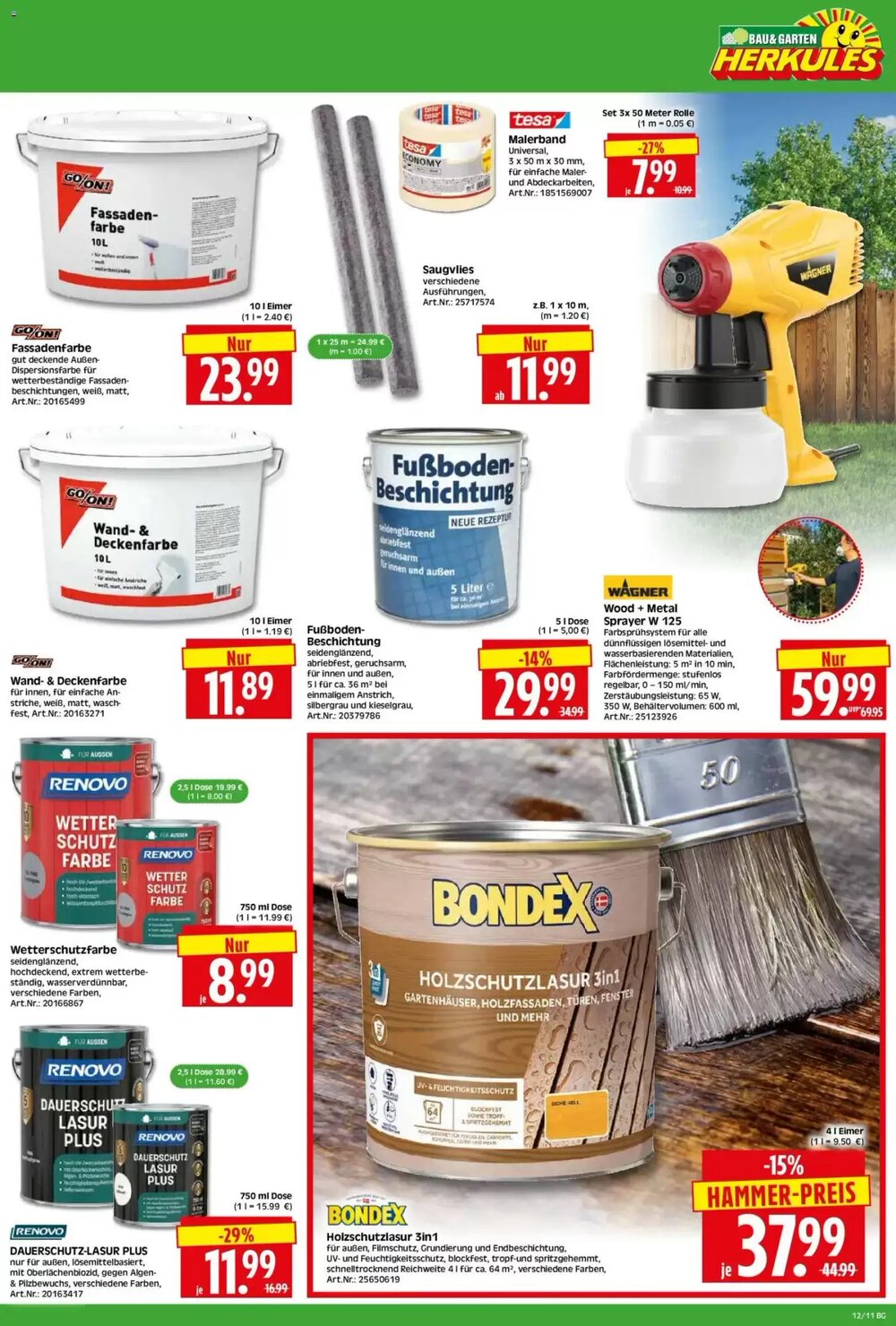 Edeka Herkules Prospekt (ab 16.03.2026) zum Blättern - Seite 11