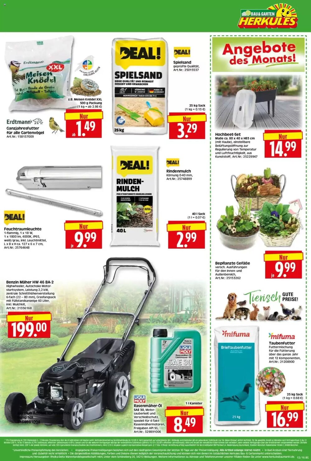 Edeka Herkules Prospekt (ab 16.03.2026) zum Blättern - Seite 16