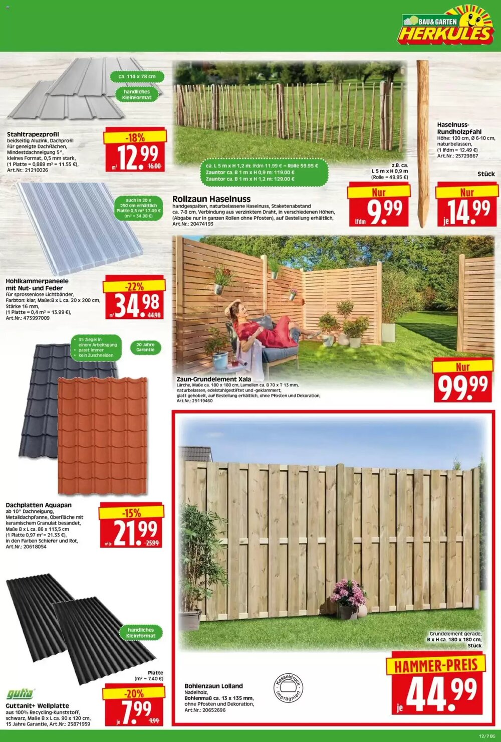 Edeka Herkules Prospekt (ab 16.03.2026) zum Blättern - Seite 7