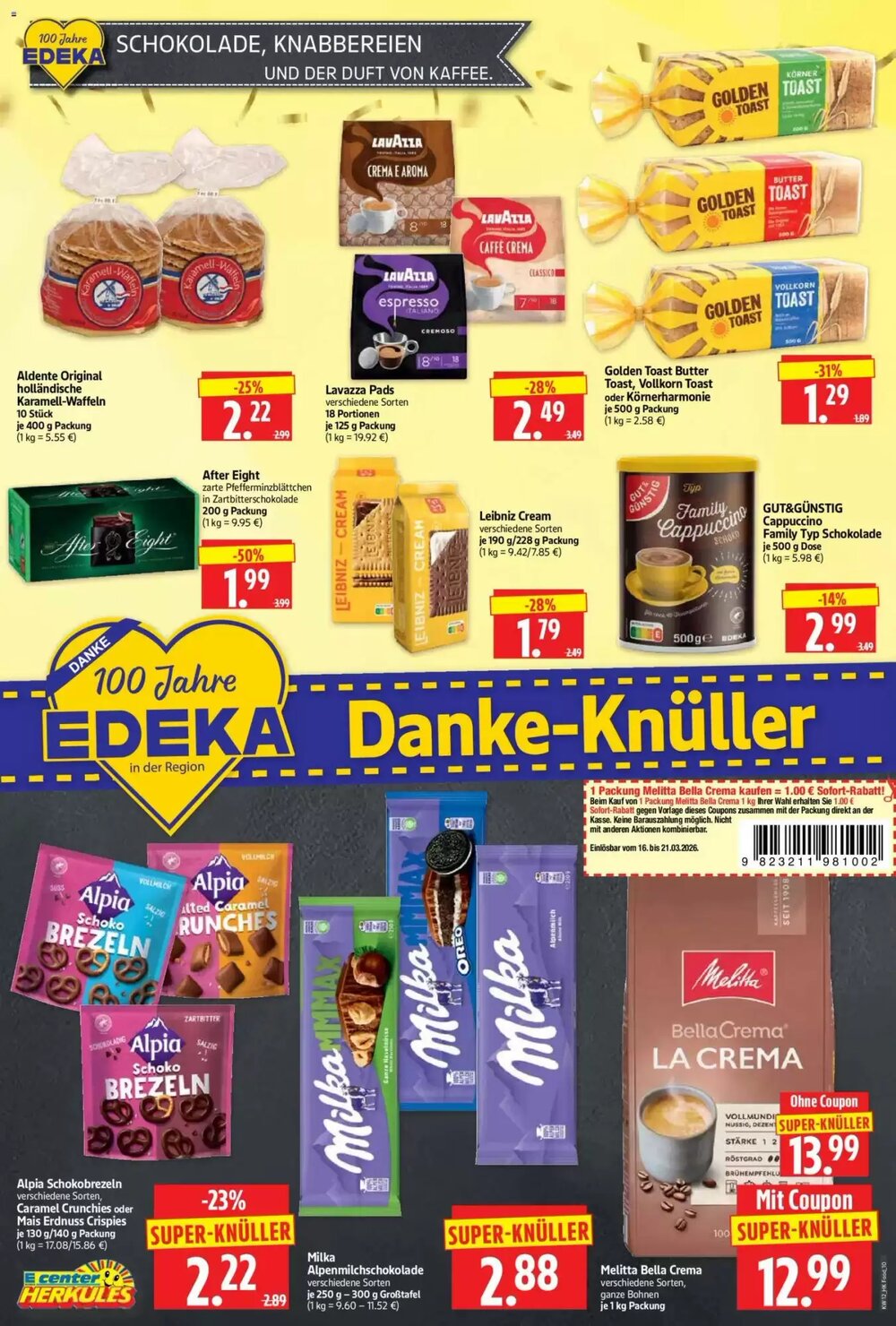 Edeka Herkules Prospekt (ab 16.03.2026) zum Blättern - Seite 10