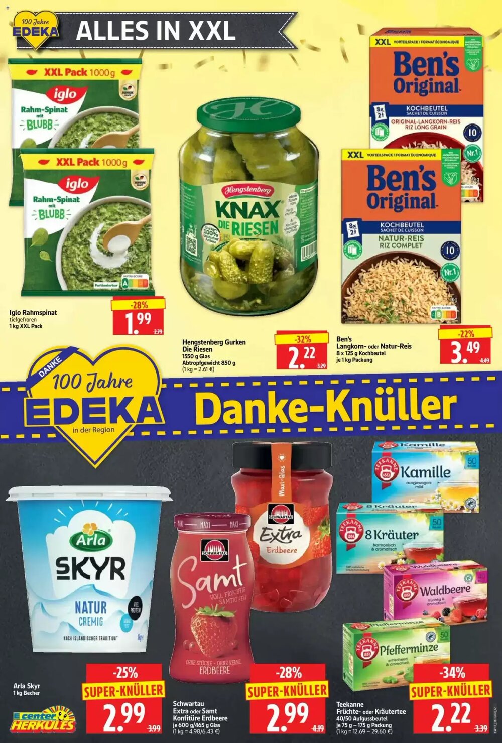 Edeka Herkules Prospekt (ab 16.03.2026) zum Blättern - Seite 12