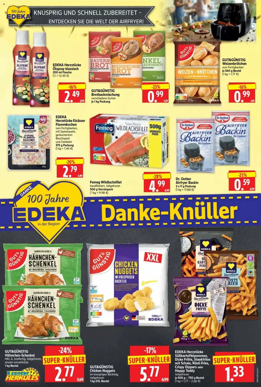 Edeka Herkules Prospekt (ab 16.03.2026) zum Blättern - Seite 14