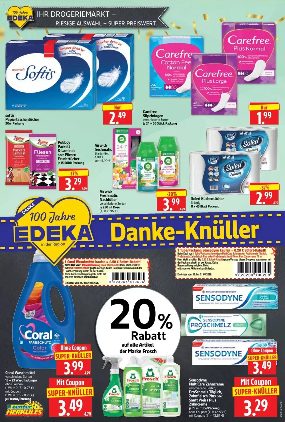 Edeka Herkules Prospekt (ab 16.03.2026) zum Blättern - Seite 18