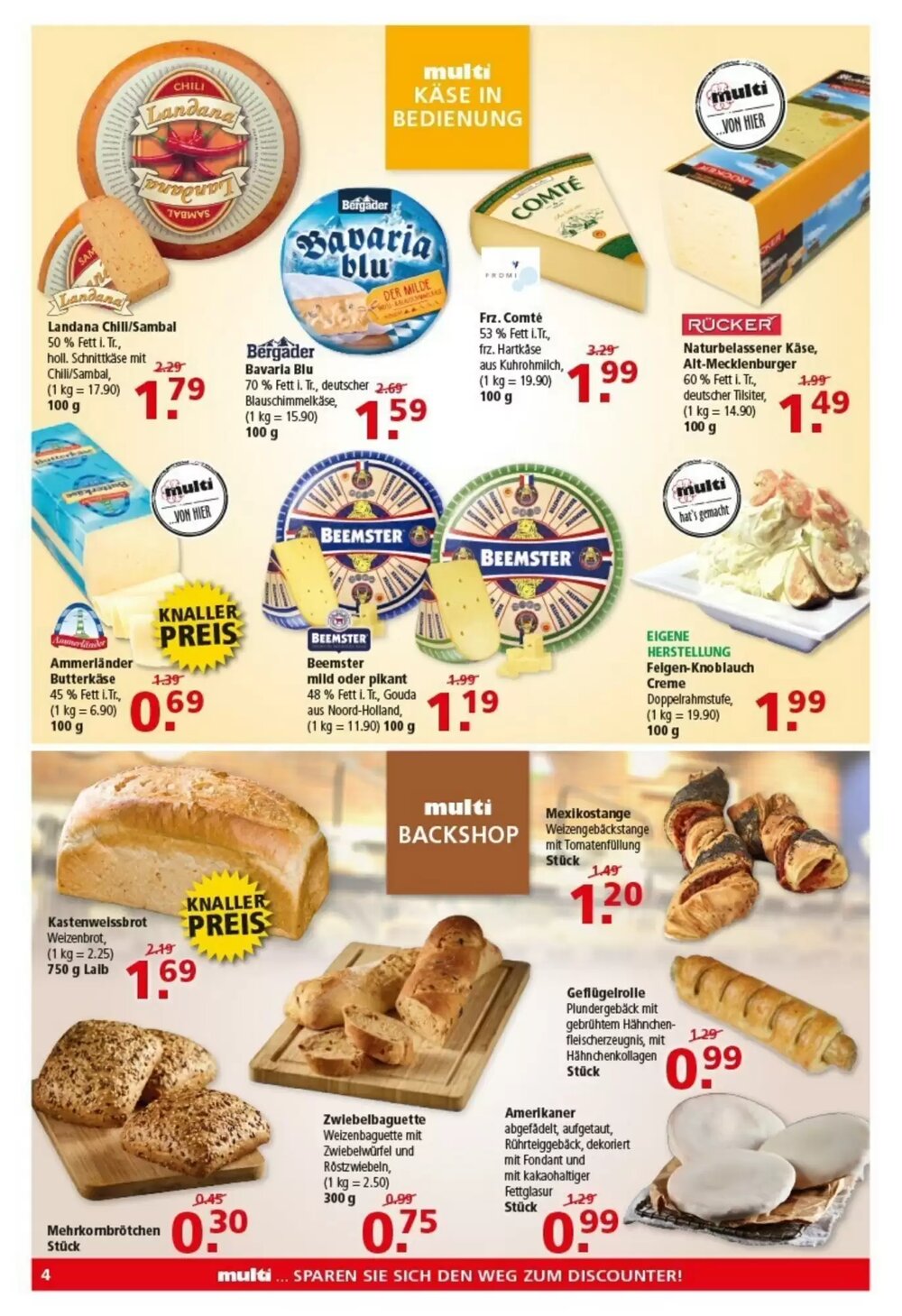 Multi Markt Prospekt (ab 16.03.2026) zum Blättern - Seite 4