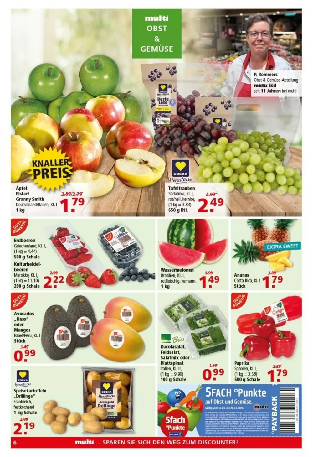 Multi Markt Prospekt (ab 16.03.2026) zum Blättern - Seite 6