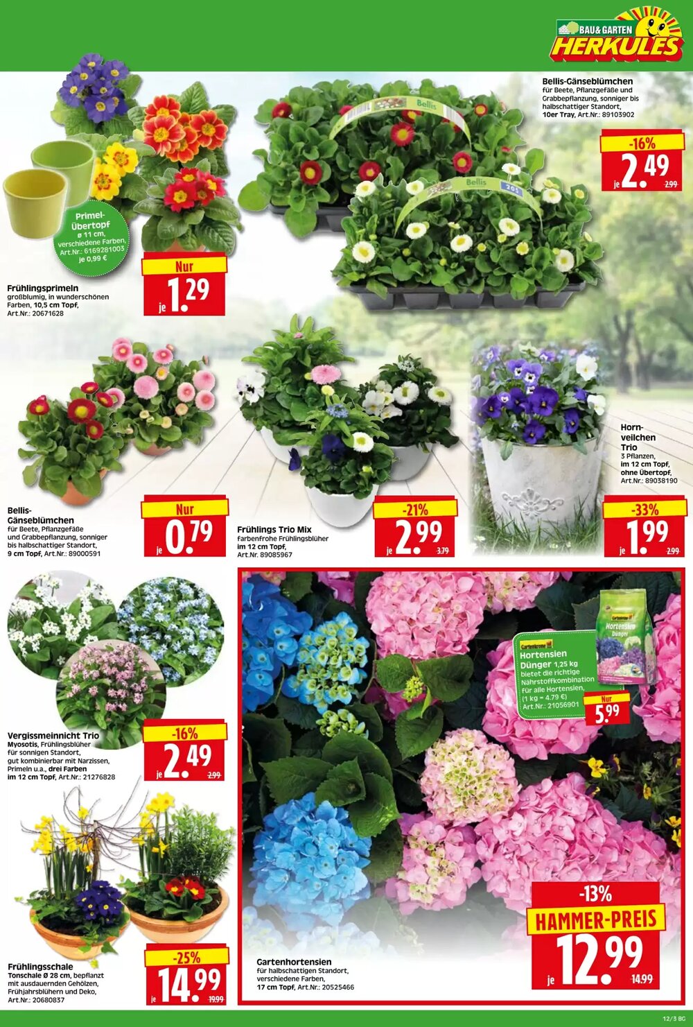 Herkules Baumarkt Prospekt (ab 16.03.2026) zum Blättern - Seite 3