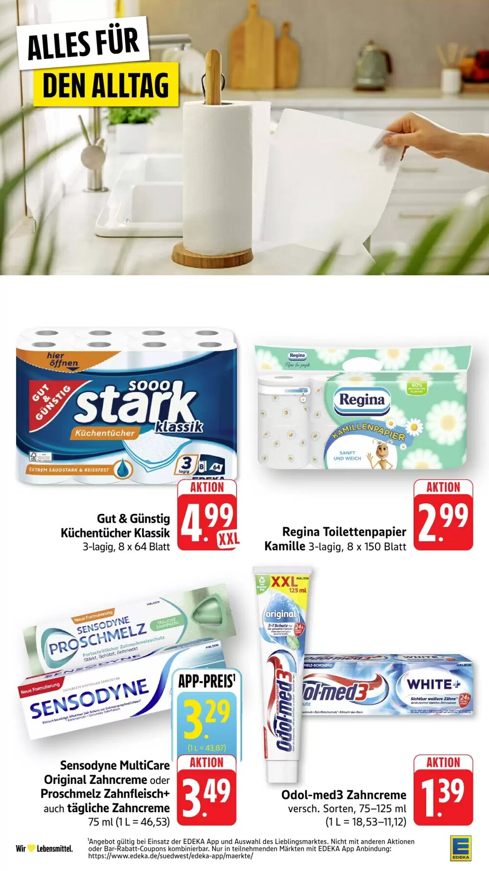 Edeka Stenger Prospekt (ab 16.03.2026) zum Blättern - Seite 40