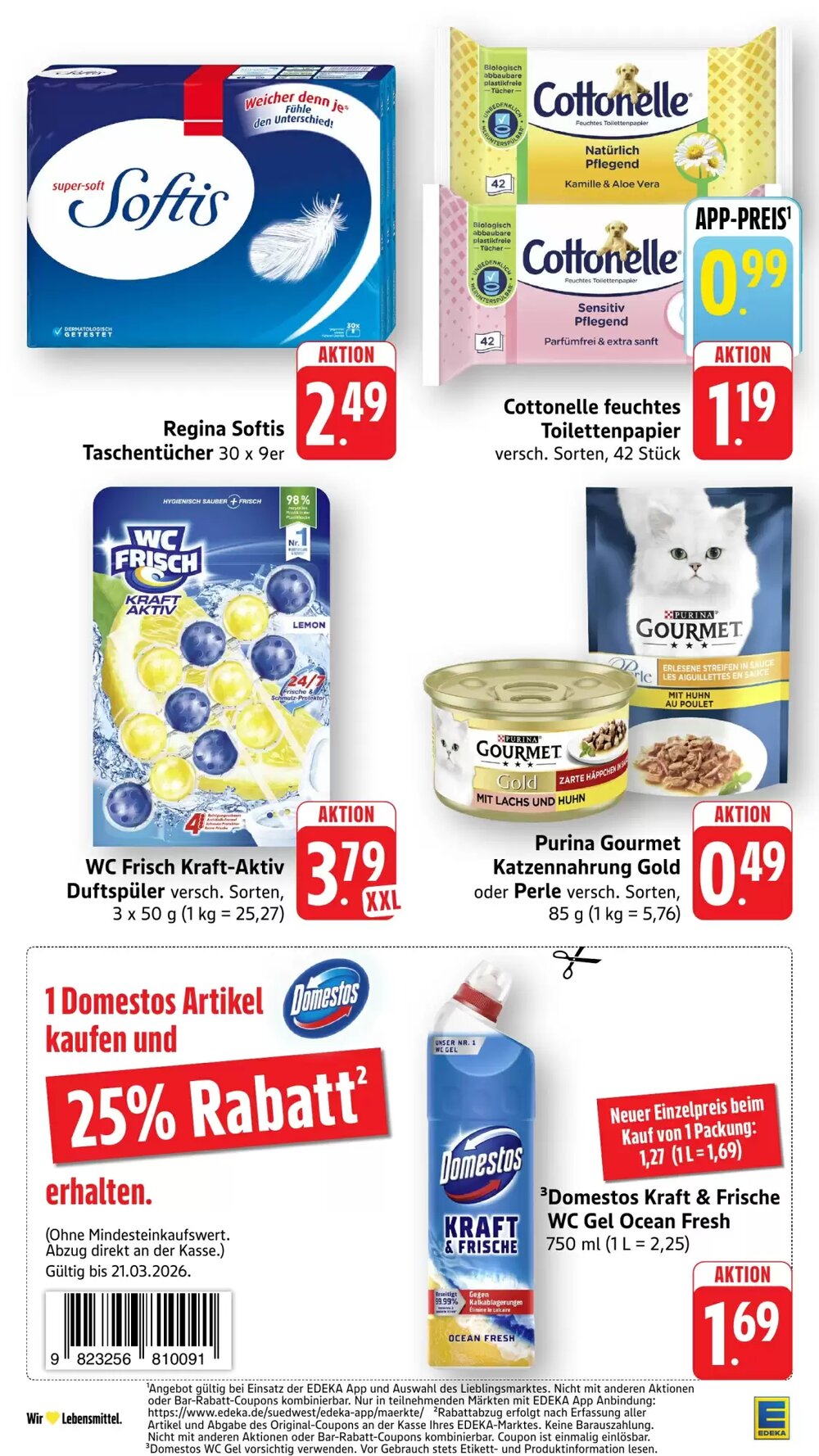 Edeka Stenger Prospekt (ab 16.03.2026) zum Blättern - Seite 42