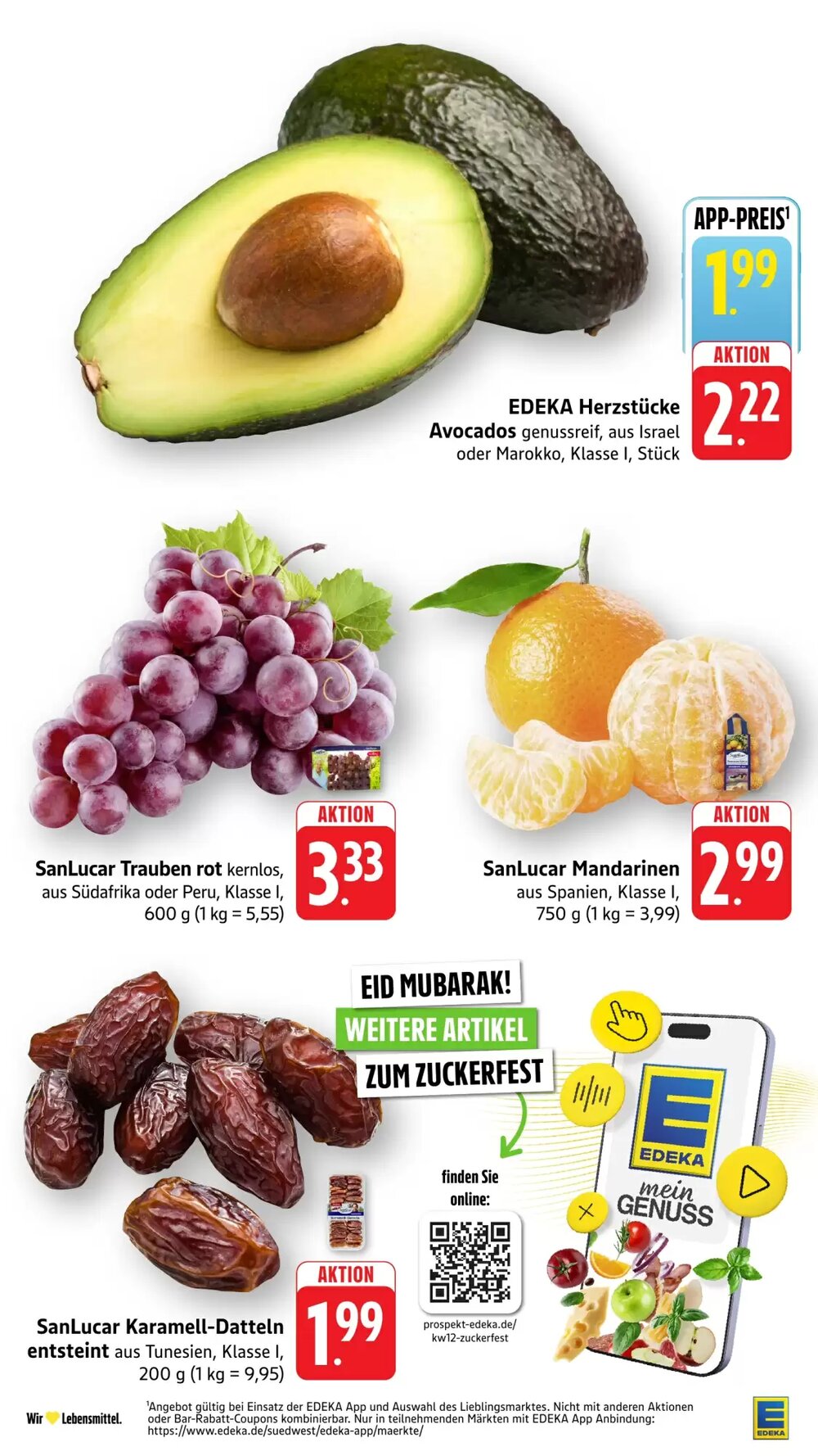 Edeka Stenger Prospekt (ab 16.03.2026) zum Blättern - Seite 6