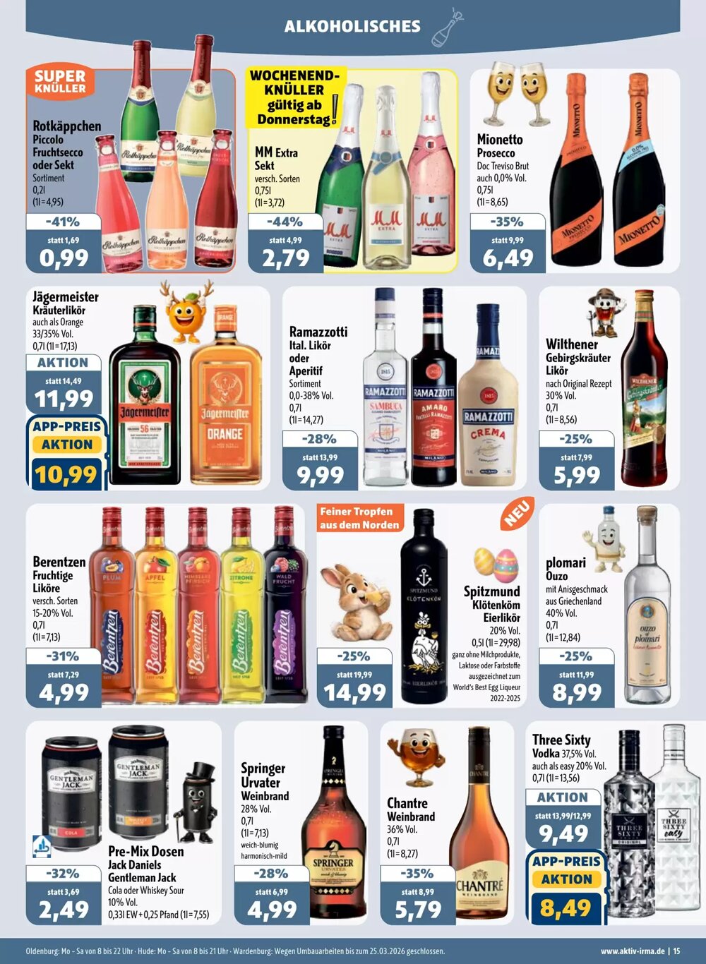 Aktiv Irma Prospekt (ab 16.03.2026) zum Blättern - Seite 15