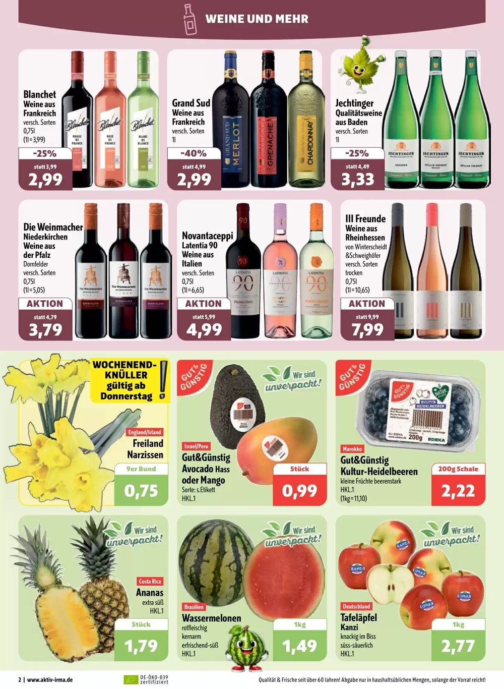 Aktiv Irma Prospekt (ab 16.03.2026) zum Blättern - Seite 2