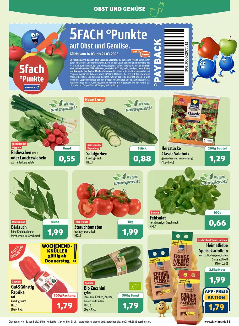 Aktiv Irma Prospekt (ab 16.03.2026) zum Blättern - Seite 3