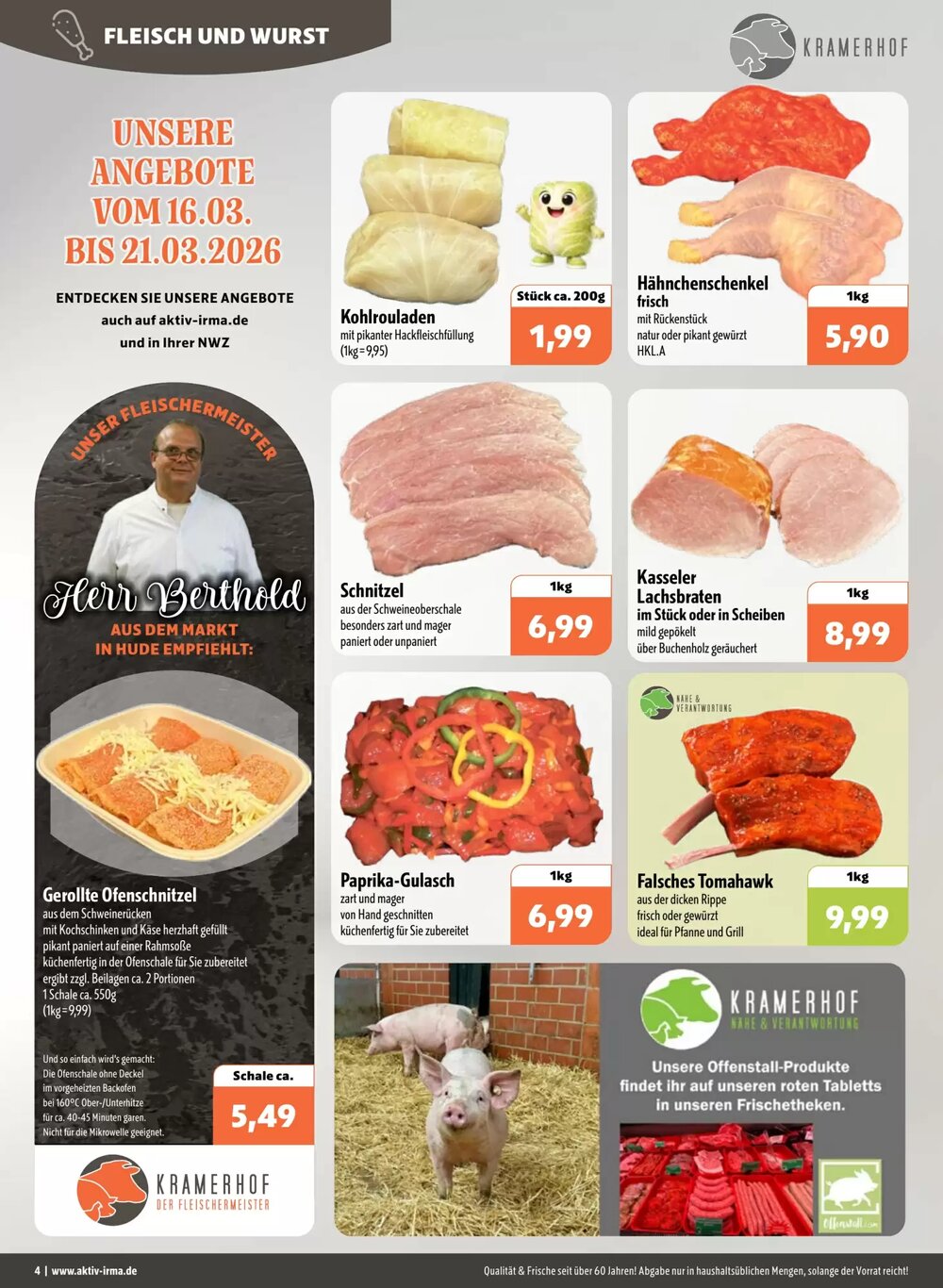 Aktiv Irma Prospekt (ab 16.03.2026) zum Blättern - Seite 4