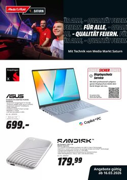 MediaMarkt Prospekt (ab 16.03.2026) zum Blättern
