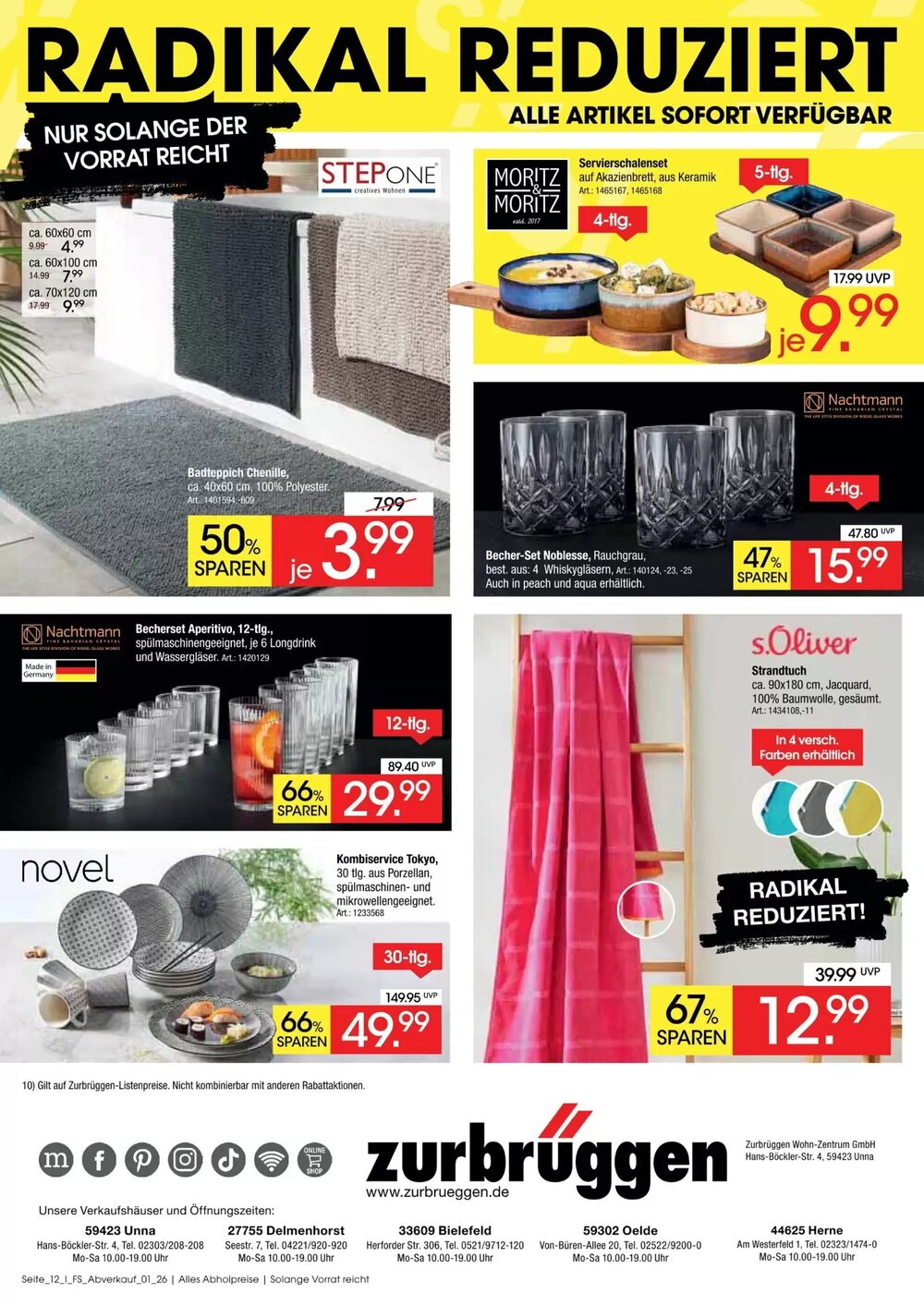 Zurbrüggen Prospekt (ab 16.03.2026) zum Blättern - Seite 12