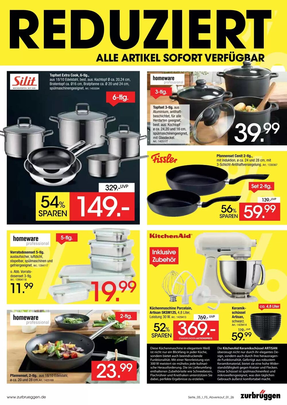 Zurbrüggen Prospekt (ab 16.03.2026) zum Blättern - Seite 5