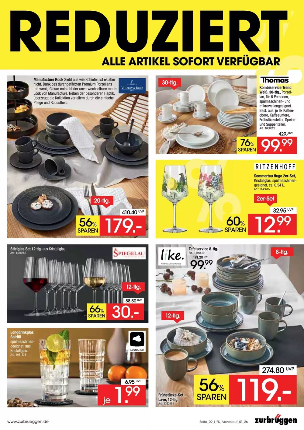 Zurbrüggen Prospekt (ab 16.03.2026) zum Blättern - Seite 9