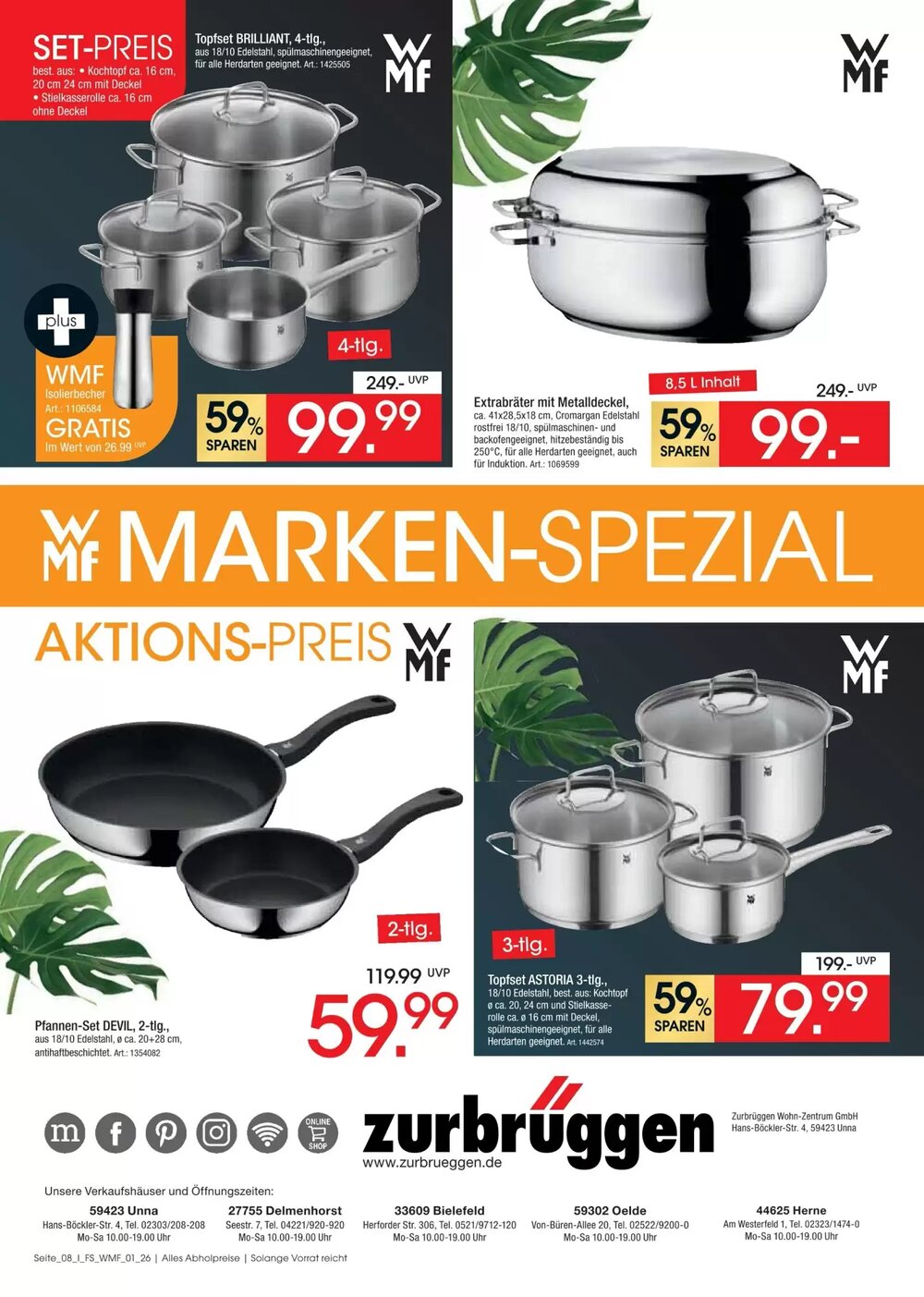 Zurbrüggen Prospekt (ab 16.03.2026) zum Blättern - Seite 8